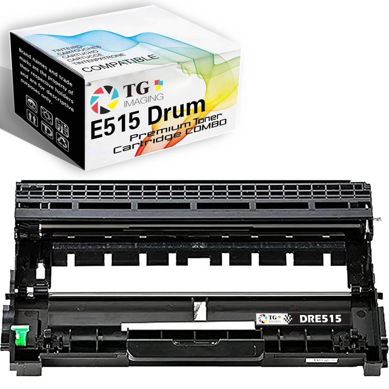 TG Imaging Compatible Drun Unit Replacement for Dell E310 E514 E515 Imaging Drum Unit for E310dw E514dw E515dw E515dn Printers (1-Pack, Drum) - Image 1